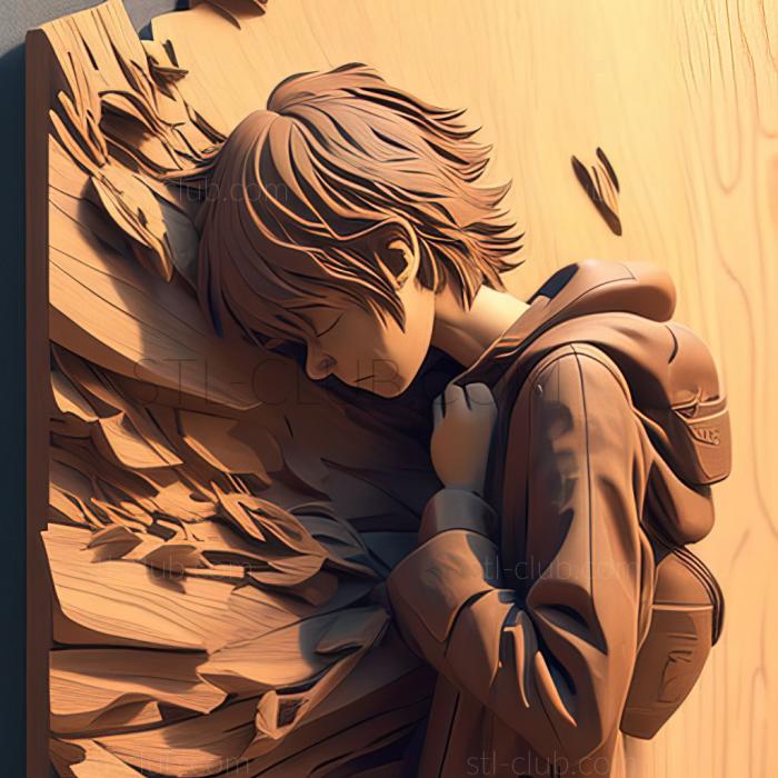 3D model Makoto Shinkai (STL)